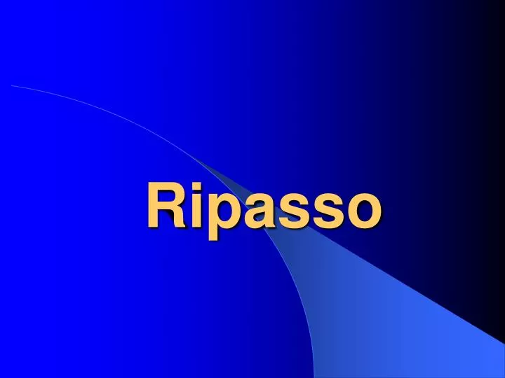 ripasso