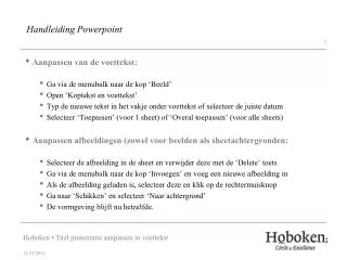 handleiding powerpoint