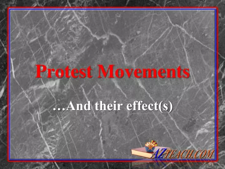 protest movements