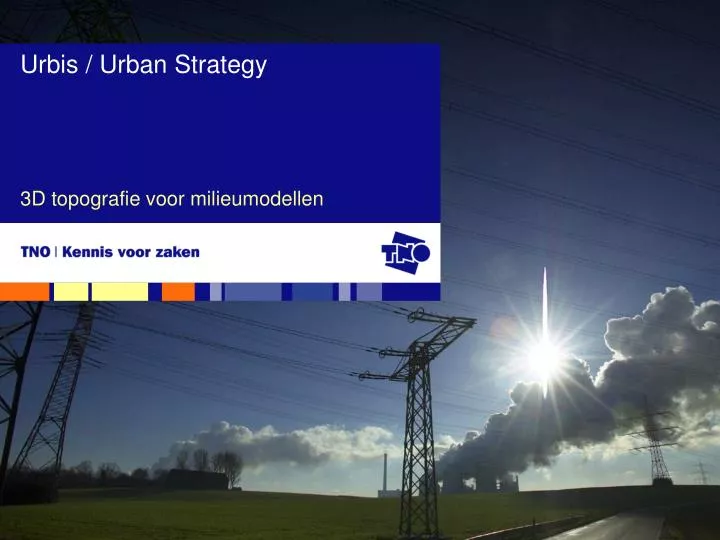urbis urban strategy