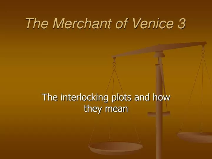 the merchant of venice 3