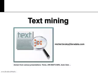 Text m ining