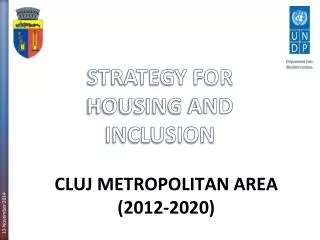 Cluj Metropolitan Area (2012-2020)