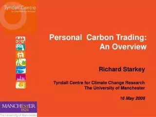 Personal Carbon Trading: An Overview