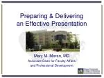 PPT - Delivering An Effective Presentation By Edan Gelt PowerPoint ...