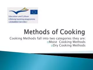 methods of cooking