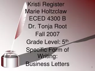 Kristi Register Marie Holtzclaw