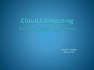 Cloud Computing