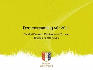 dommersamling v r 2011