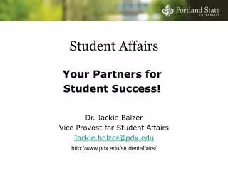 Student Affairs