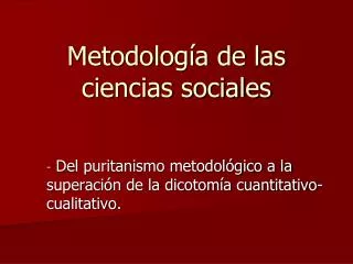 PPT - De La Hermen Utica En Las Ciencias Sociales A La Hermen Utica De ...