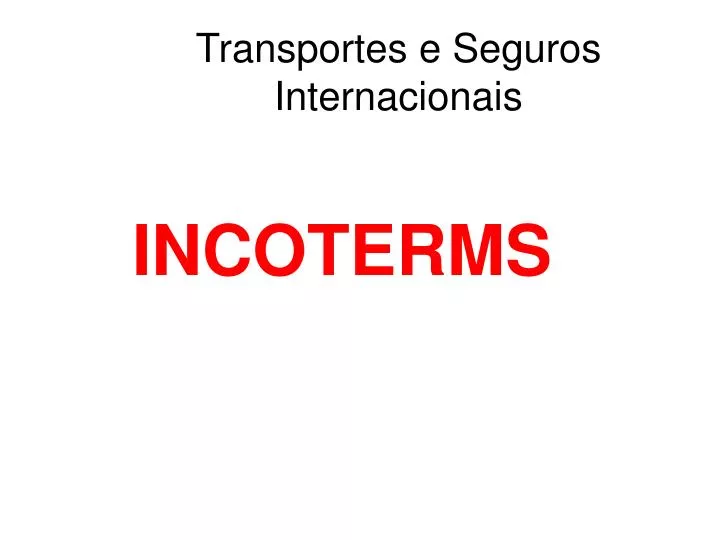 incoterms