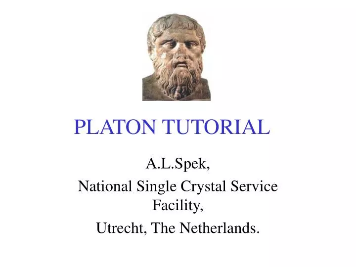 platon tutorial