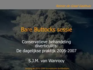 bare buttocks sessie