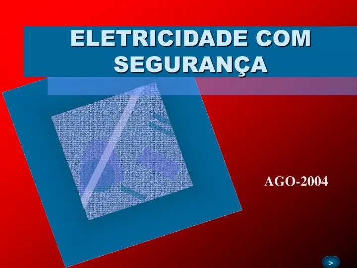 eletricidade com seguran a