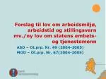 ASD – Ot.prp. Nr. 49 (2004-2005) MOD – Ot.prp. Nr. 67(2004-2005) - slide 1