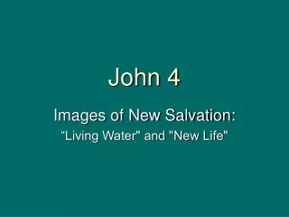 John 4