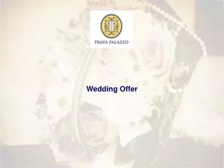 Wedding Offer