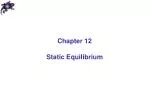 Understanding Static Equilibrium: Concepts and Examples - slide 1