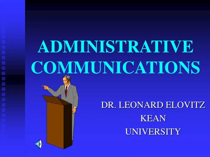administrative communications