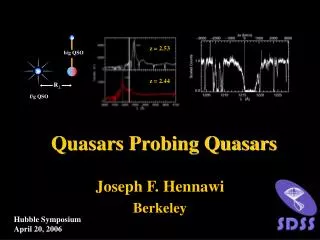 Quasars Probing Quasars