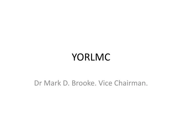 yorlmc