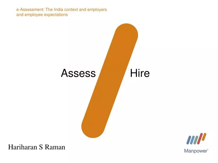 e assessment the india context and employers and employee expectations
