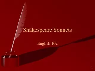 shakespeare sonnets