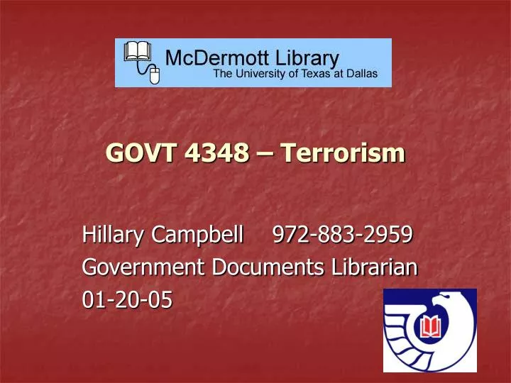 govt 4348 terrorism