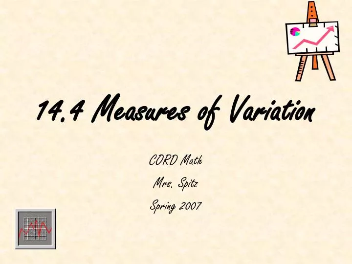 14 4 measures of variation