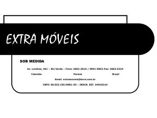 extra m veis