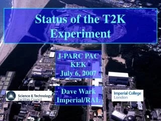 Status of the T2K Experiment
