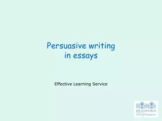 persuasive writing in essays