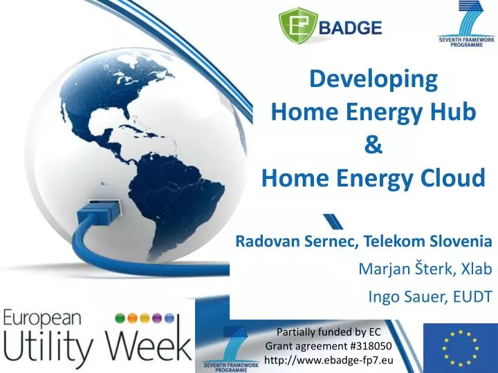 developing home energy hub home energy cloud