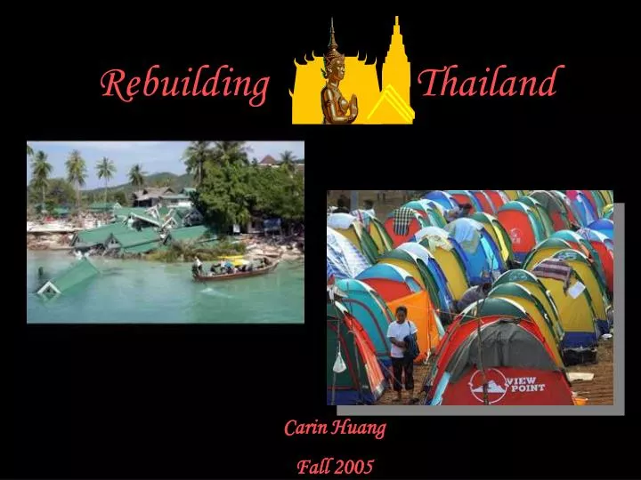 rebuilding thailand