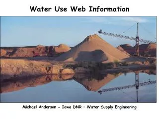 Water Use Web Information