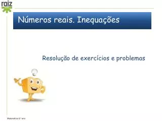n meros reais inequa es
