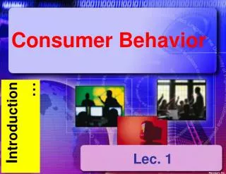 Consumer Behavior