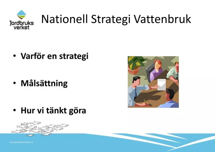 nationell strategi vattenbruk