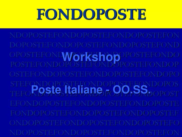 fondoposte