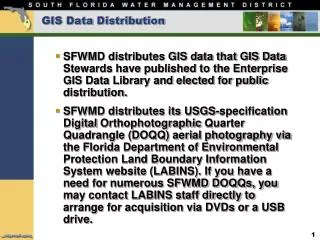 GIS Data Distribution
