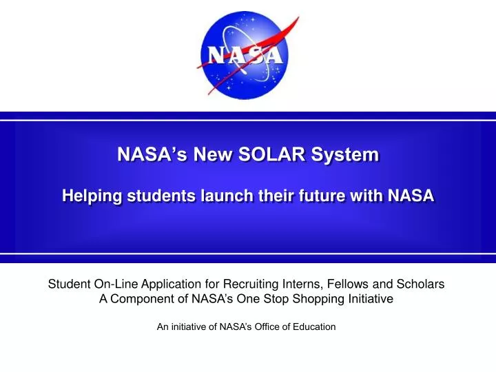 nasa s new solar system helping students launch their future with nasa