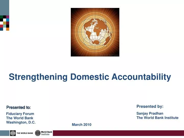 strengthening domestic accountability