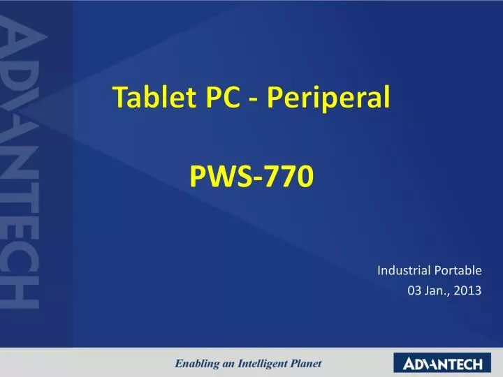 industrial portable 03 jan 2013