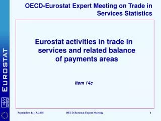 OECD-Eurostat Expert Meeting on Trade in Services Statistics