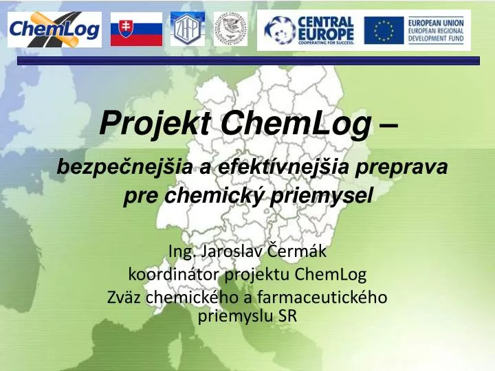 projekt chemlog bezpe nej ia a efekt vnej ia preprava pre chemick priemysel