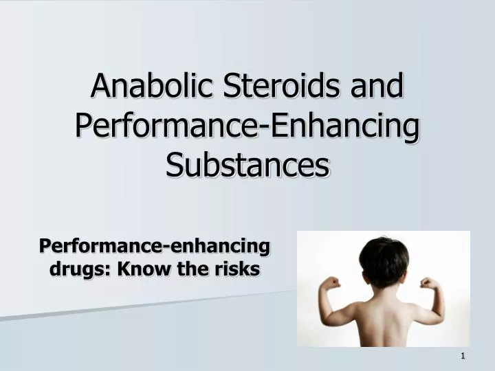 anabolic steroids and performance enhancing substances