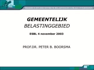 gemeentelijk belastinggebied