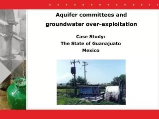 Aquifer committees and groundwater over-exploitation