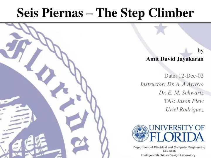 seis piernas the step climber